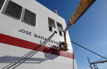 Vessel rename in Valencia